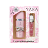 PACK PERFUME + BRILLO DE LABIOS YARA ROSA
